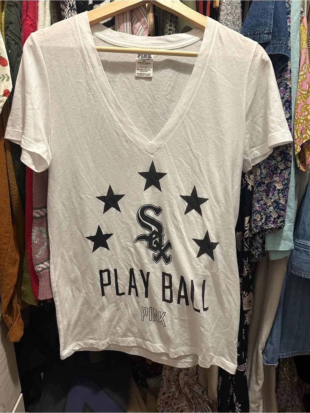 PINK Red Sox shirt
